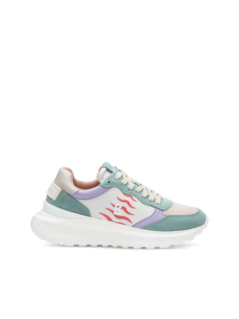 flame-detail sneakers