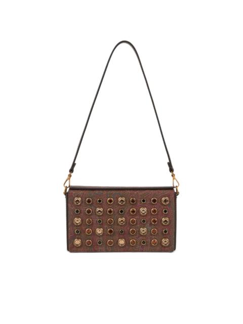 paisley jewl-studs mini bag