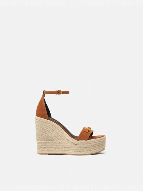 Medusa '95 Suede Wedge Sandals 120 mm