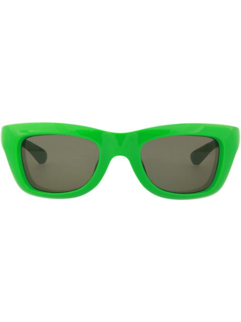 Bottega Veneta Square Sunglasses Green/Green(BV1183S-30013672-003)