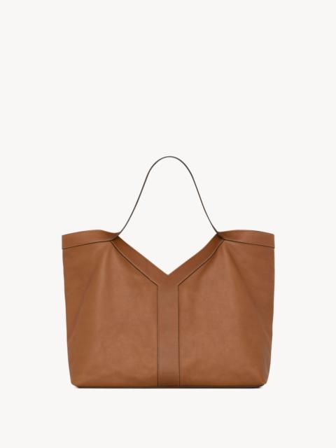 Y TOTE IN LEATHER