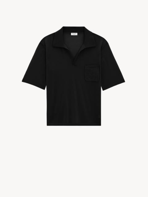 cassandre polo shirt in wool