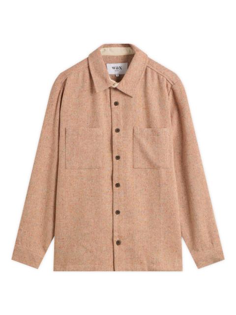 Wax London Whiting Wool Fleck Overshirt