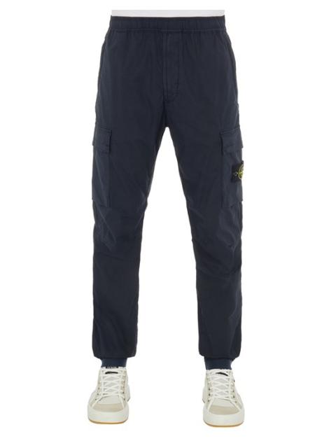 31303 GARMENT-DYED STRETCH COTTON TELA 'PARACADUTE'  BLUE