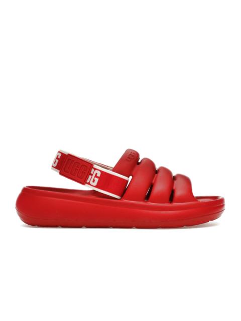UGG Sport Yeah Slide Samba Red (Women's)