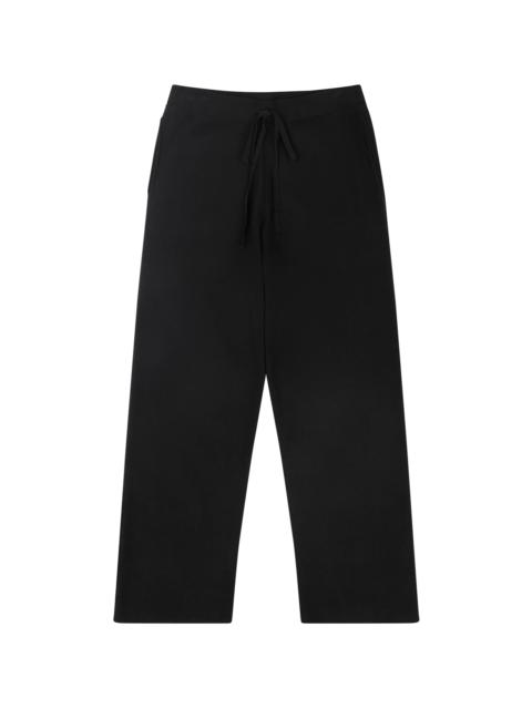 STRAIGHT LEG KNIT PANT BLACK