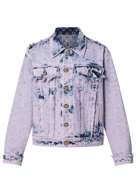 Fringed Monogram Boyhood Denim Jacket