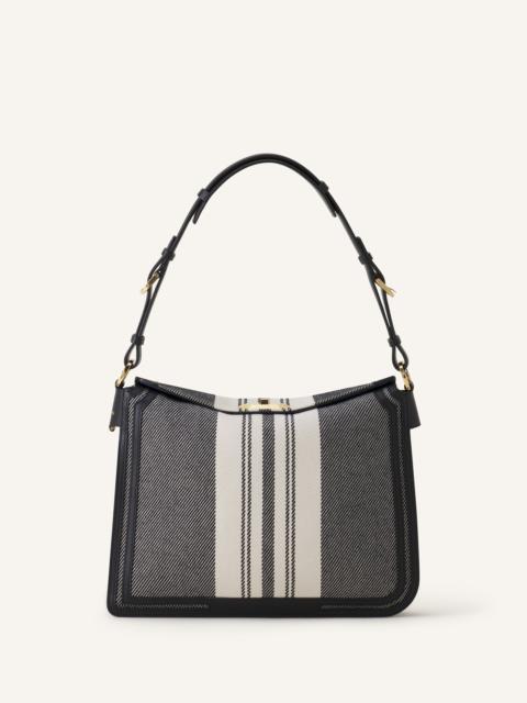 COMPAGNON BAG IN STRIPED CANVAS