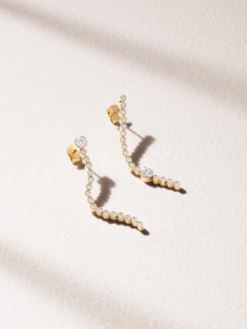 18-karat Recycled Gold Diamond Earrings