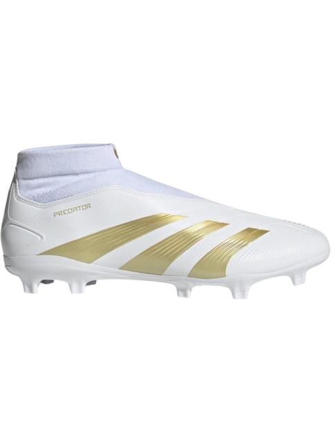 adidas Predator League Laceless FG Cloud White Gold Metallic Sandy Beige Met