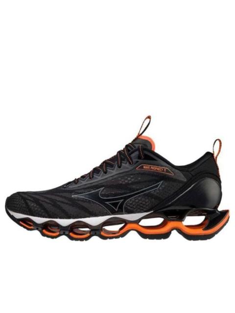 Mizuno Wave Prophecy 11 Low Tops Grey Black Orange J1GC220009