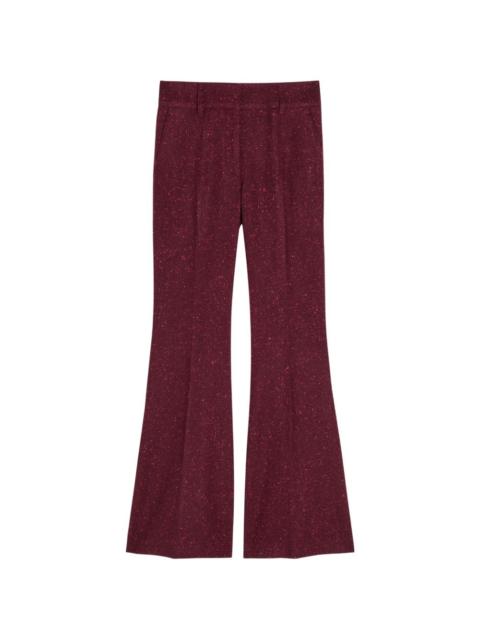 Rhein flared trousers