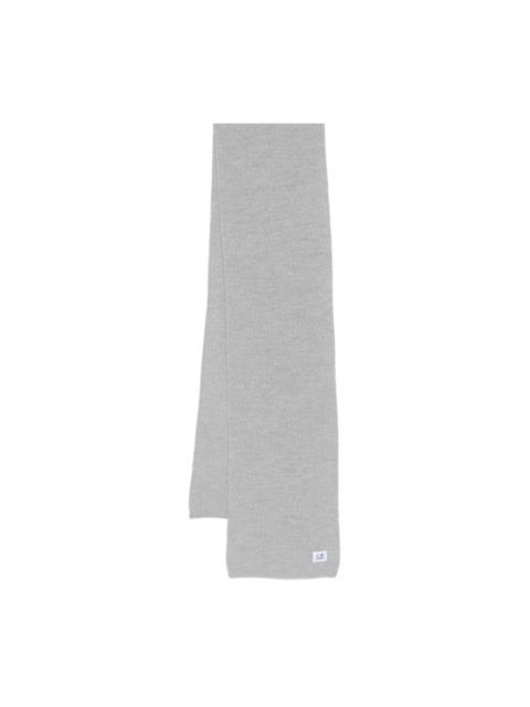 logo-appliqué scarf