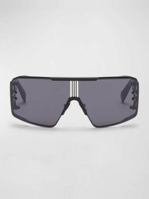Le Masque Titanium & Acetate Shield Sunglasses