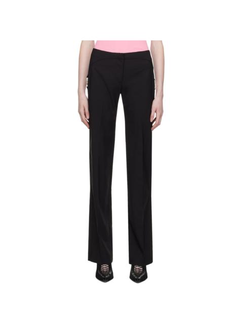 Black Tailoring Buckle Trousers
