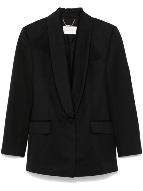 shawl tux blazer
