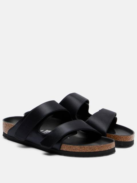 x Danielle Frankel Arizona satin sandals