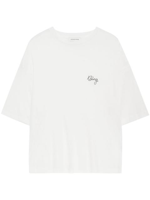 Louis logo-embroidered T-shirt