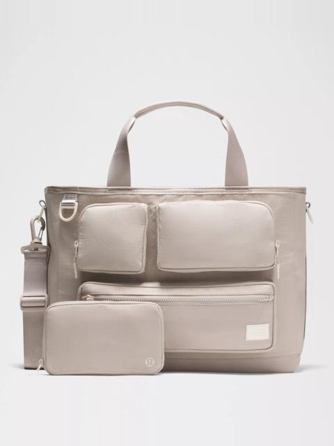 Multi-Pocket Tote Bag 19.5L