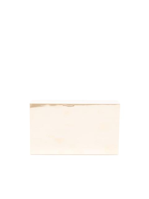 rectangular metal clutch