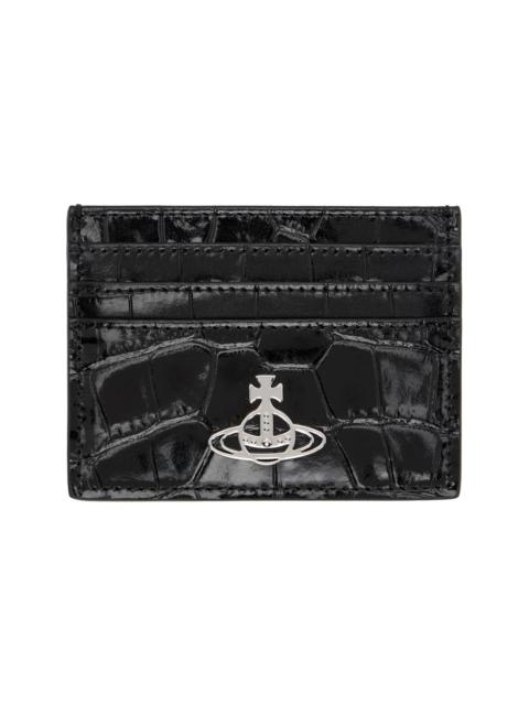 Black Flat Card Holder