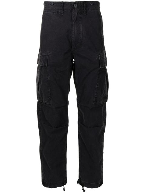 straight-leg cargo trousers