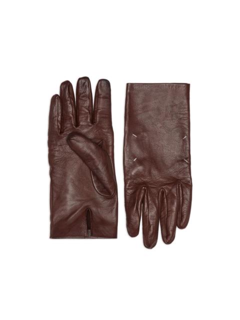 leather gloves