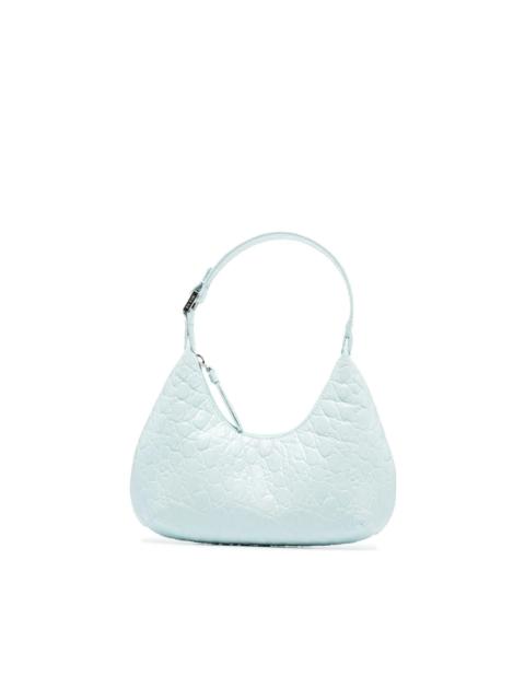 baby Amber crocodile-pattern bag