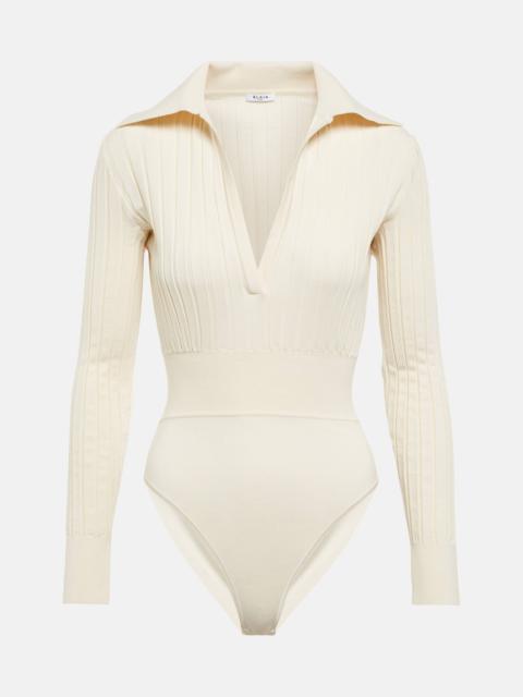 Ambra wool-blend bodysuit