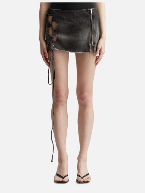 CUTOUT MINI SKIRT