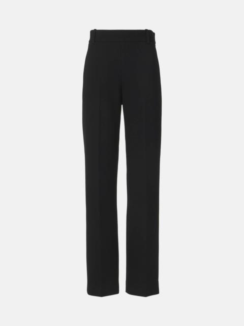 Cambie high-rise straight pants