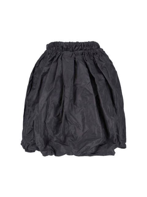 SILK TAFFETA SKIRT