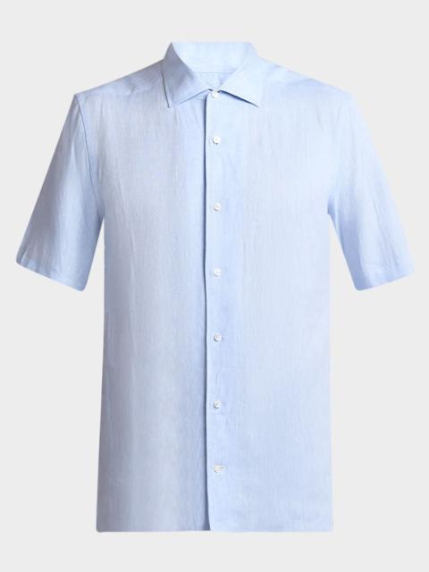 Men's Oasi Lino Sport Shirt