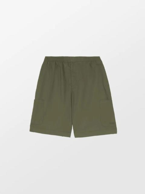 DRAWSTRING COTTON SHORTS