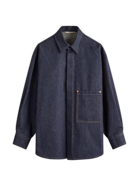 Valentino Raw Denim Overshirt