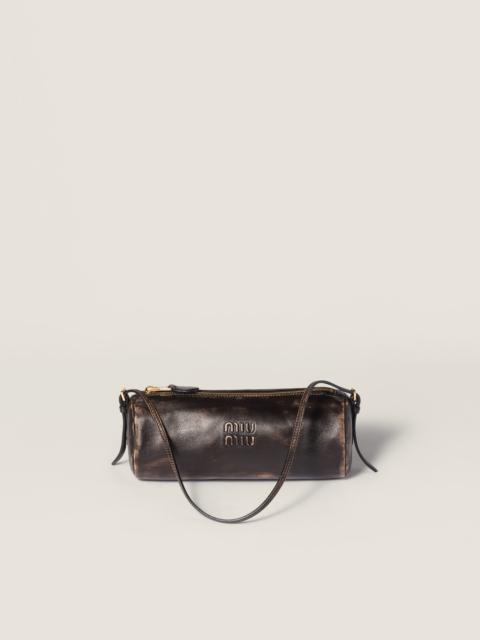 Nappa leather pouch