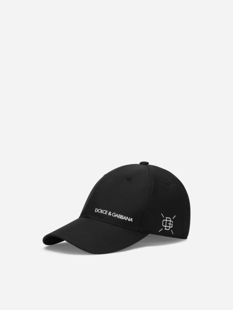 Cotton baseball cap with DG embroidery