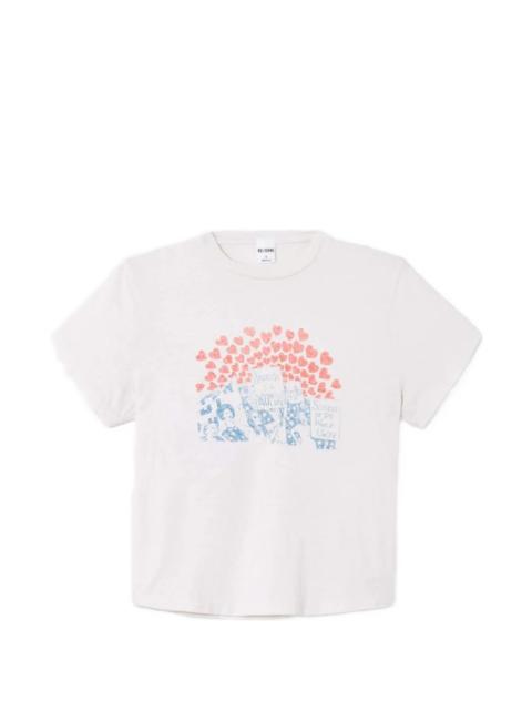 boxy-fit graphic-print T-shirt