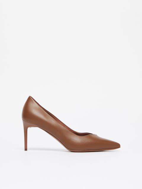 PHYLLIS Nappa leather court shoes