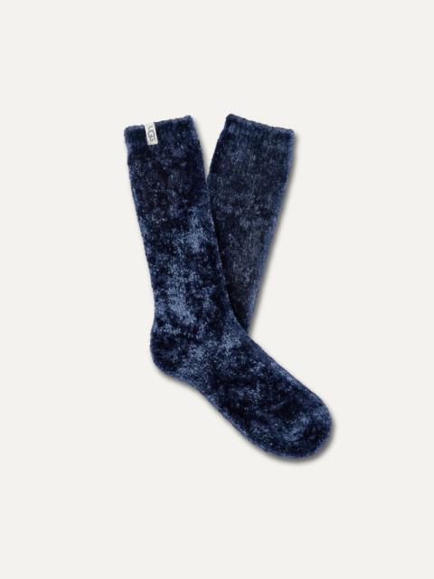 ® Women's Leda Cozy Sock Polyester Blend/Recycled Materials in Blue/
