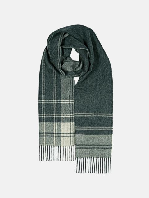 Unisex Oversized Lambswool Scarf Douglas Grey