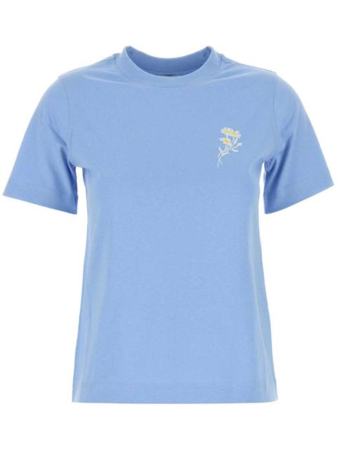 floral-print T-shirt