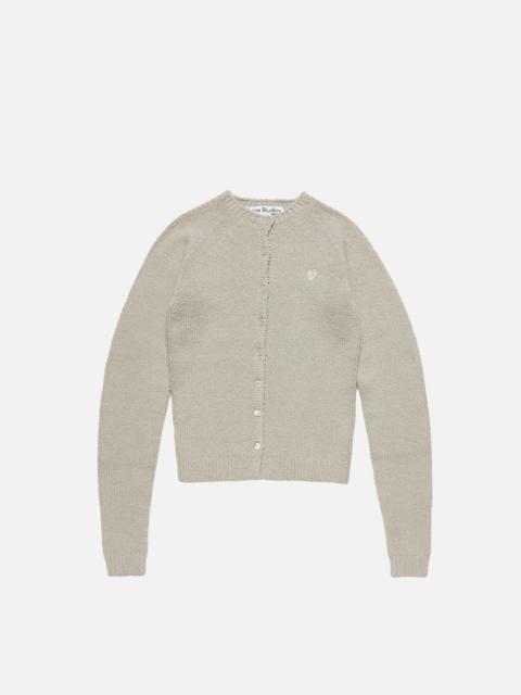 Button-up cardigan - Ash grey