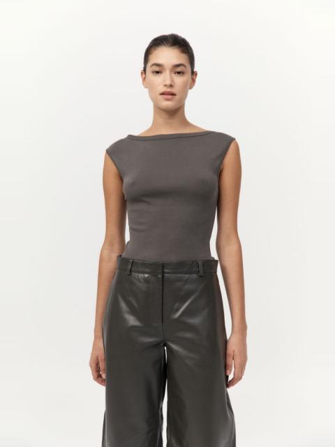 Organic Cotton Ballerina Top - Khaki