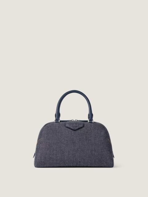 MEDIUM ANTIGONA EAST-WEST SOFT BAG IN DENIM