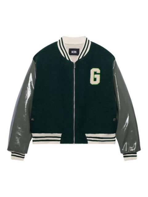letterman zip jacket