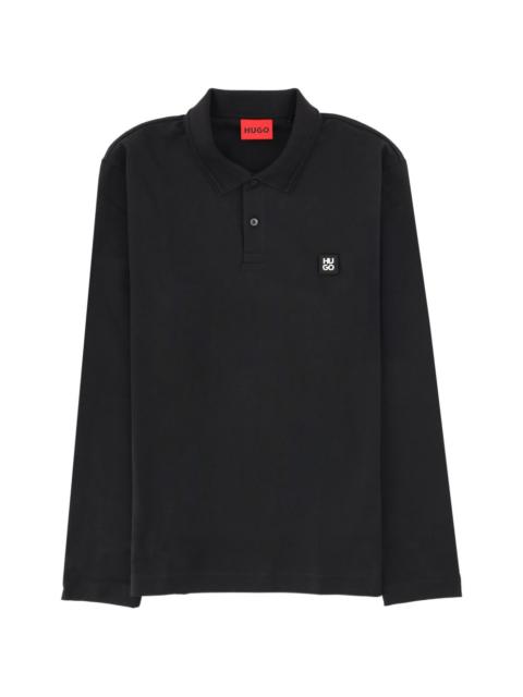 long-sleeves polo shirt