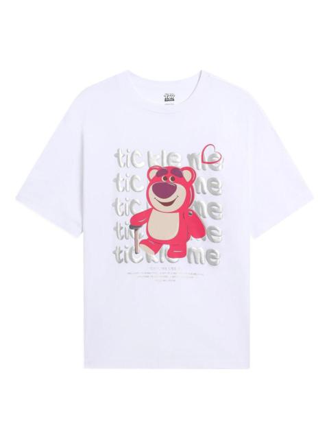 Li-Ning x Disney Toy Story Graphic T-shirt 'White Pink' AHSS949-5