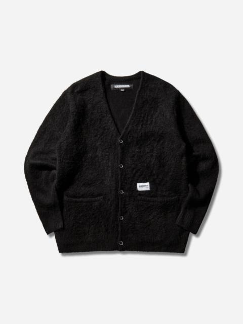 Men's Mohair Cardigan Black