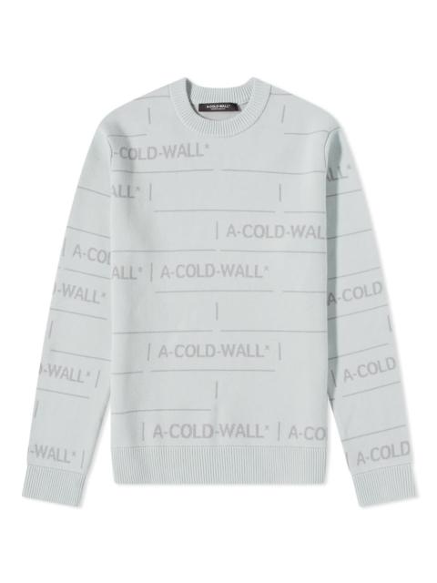 A-COLD-WALL* Chain Jacquard Crew Knit